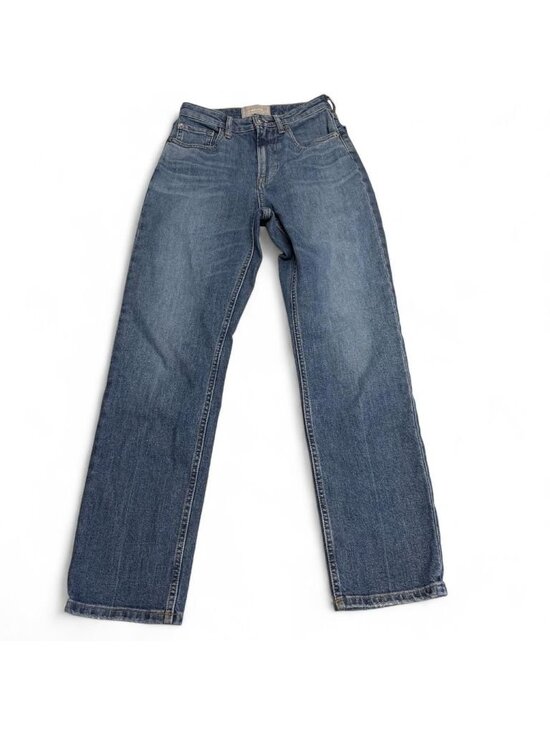 Everlane Denim - Everlane The High Rise Straight Jean Women's 24 Denim Preppy Medium Wash Blue